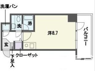 シャトー’01の物件間取画像